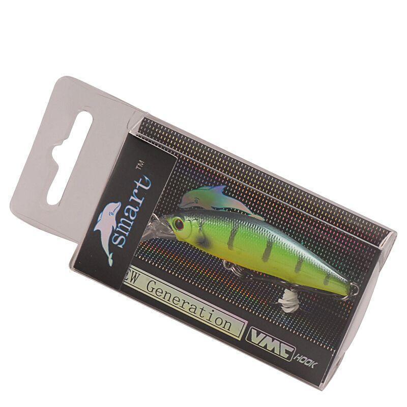 Smart Minnow 5Cm/4.2 G Fishing Plastic Lure Sinking Vmc Hook Isca De Pesca-Bassking Fishing Tackle Co,Ltd Store-1-Bargain Bait Box