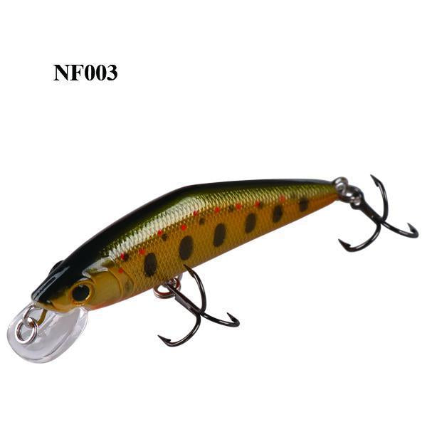 Smart Minnow Bait 50Mm/3.6G Sinking Hard Fishing Lures Isca Artificial Para-Luremaster Fishing Tackle-NF003-Bargain Bait Box