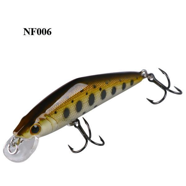 Smart Minnow Bait 50Mm/3.6G Sinking Hard Fishing Lures Isca Artificial Para-Luremaster Fishing Tackle-NF006-Bargain Bait Box