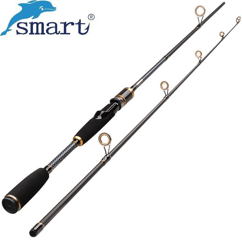 Smart Spinning Rod 1.8M 2.1M 2.4M 2 Sections M Power Vara De Pescar Carbono Lure-Spinning Rods-Angler' Store-1.8 m-Bargain Bait Box