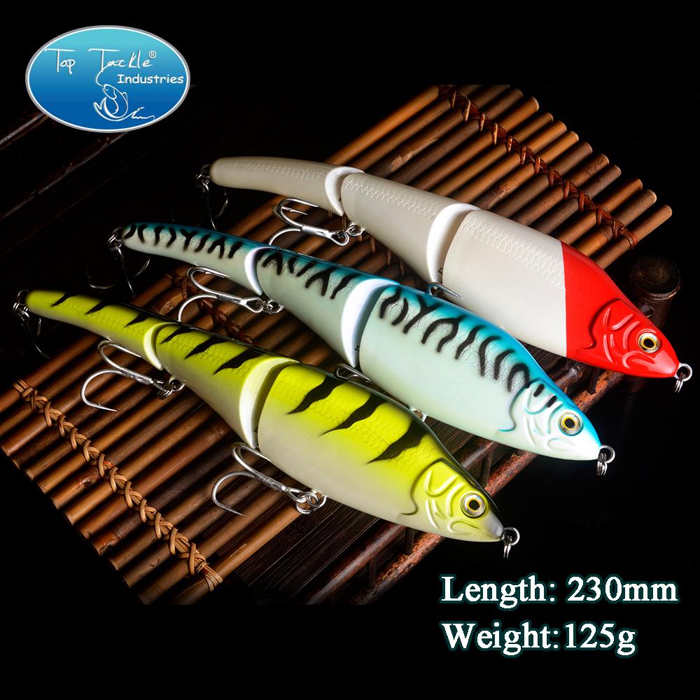 Snake Swimmer 3-Segement Jointed Lures Swimbait Fishing Lures 230Mm125G-TOP TACKLE INDUSTRIES-230mm 125g 001-Bargain Bait Box