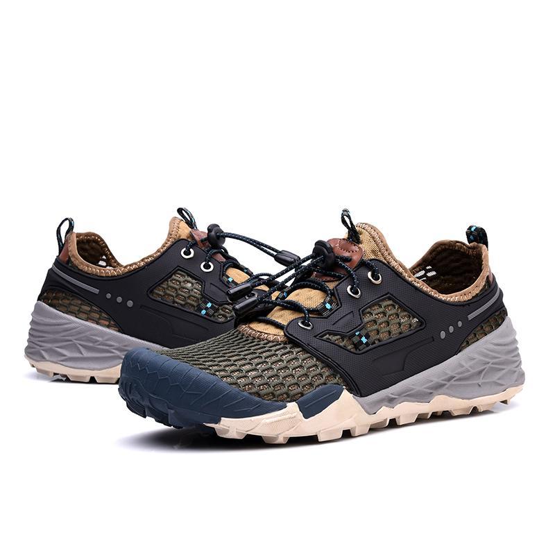 Socone Men&#39;S Non-Slip Hiking Shoes Breathable Mountain Climbing Lace-Up-Socone Brand Flagship Store-2028 Khaki-7-Bargain Bait Box