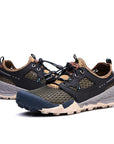 Socone Men'S Non-Slip Hiking Shoes Breathable Mountain Climbing Lace-Up-Socone Brand Flagship Store-2028 Khaki-7-Bargain Bait Box