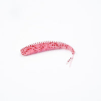 Soft Fishing Lures Split Tail Sandworms 5.8Cm 1G 10Pcs Swimbait Soft Bait Shad-ProFishing Store-Pink-Bargain Bait Box