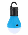 Soft Light Outdoor Hanging 300Lm Led Camping Tent Light Bulb Fishing Lantern-Book Lights-Tooniu Lighting Store-Blue-Bargain Bait Box