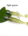 Soft Wobblers Jig Trout Swimbaits 16G 26G Shad Paddle Tail Artificial Bait-Rigged Plastic Swimbaits-FISHING FOR FUN Store-Light Green-16g-Bargain Bait Box