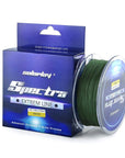 Soloplay 300Yds Super Strong 8 Strands Weaves Pe Braided Multi Color-Master Fishing Tackle Co.,Ltd-Green-0.4-Bargain Bait Box