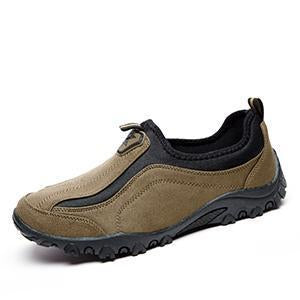 Special Offer Medium(B,M) Hiking Shoes Slip-On Leather Outdoor Trek Suede-GUIZHE Store-Brown-7-Bargain Bait Box