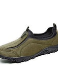 Special Offer Medium(B,M) Hiking Shoes Slip-On Leather Outdoor Trek Suede-GUIZHE Store-Green-7-Bargain Bait Box