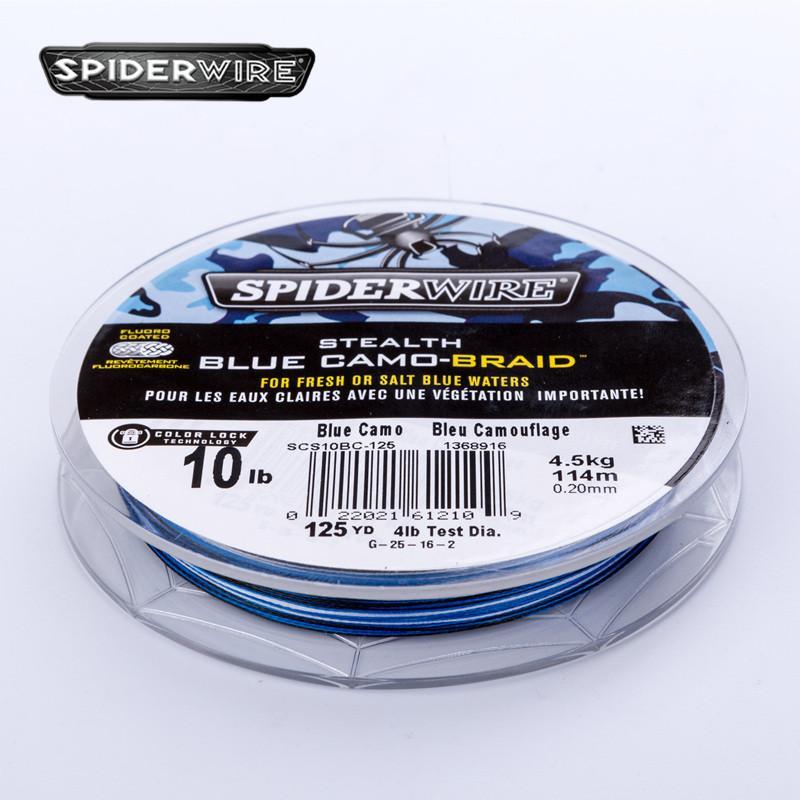 Spiderwire Ultracast Braided Fishing Line 114M 125Yd 8 Strands Blue Ca –  Bargain Bait Box