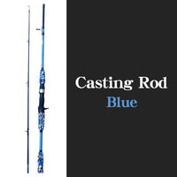 Spinning Casting Hand Lure Fishing Rod Pesca Carbon Pole Canne Carp Fly Gear-Fishing Rods-Shop4435130 Store-Casting Blue-1.5M-Bargain Bait Box