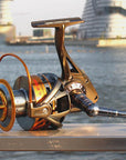 Spinning Fishing Reel Distant Fishing Wheel High-Quality 5.2:1 Sea-Spinning Reels-SkyWalkerHome Store-8000 Series-Bargain Bait Box