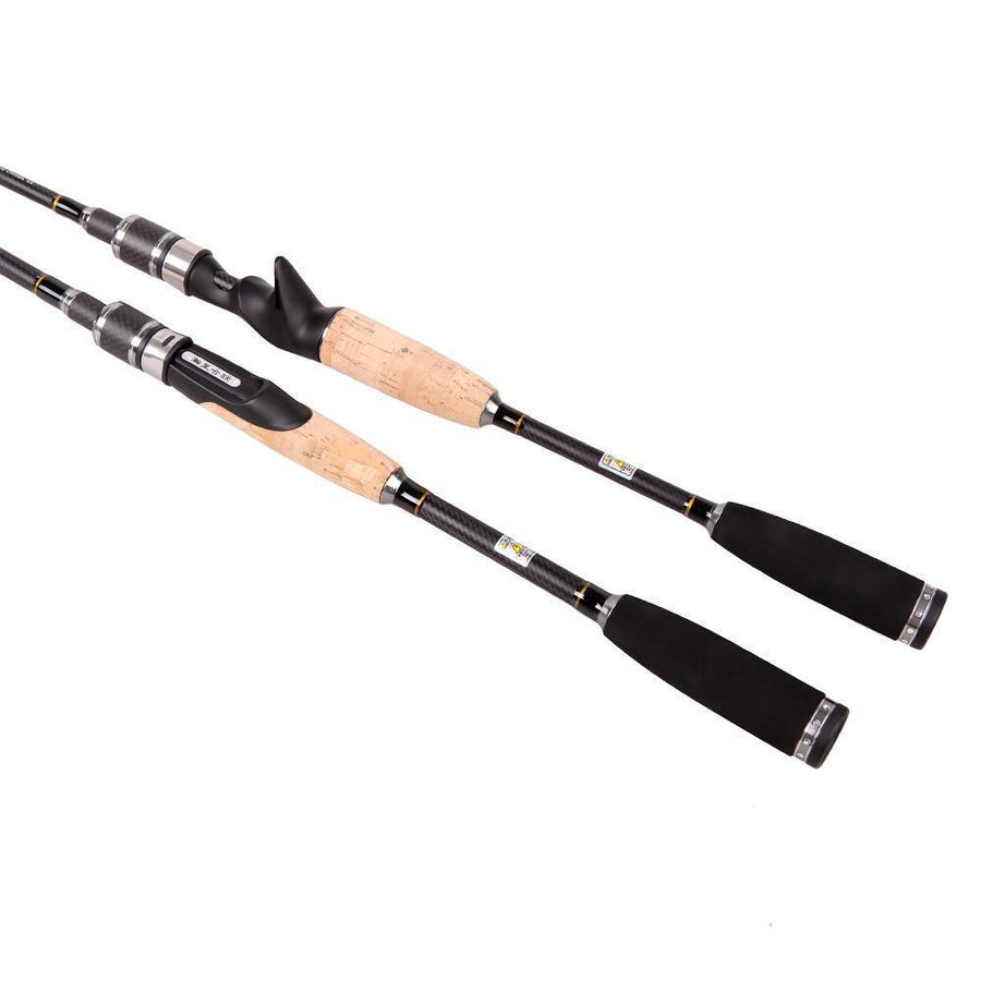 Spinning Rod 2.1M 2.4M Ultralight Carbon Fishing Rod 3 Tips Ml M Mh Casting-Spinning Rods-HANXINGHELIAN Fishing Tackle Store-White-2.1 m-Bargain Bait Box