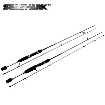 Spinning Rod/Casting Rod White Color 2 Section Composite Materials Superhard-Spinning Rods-Shop2800224 Store-Black-Bargain Bait Box