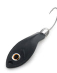Spoon 0.5G 6 Colors Metal Lure Hard Bait Jig Lures Spinner Tackle-Jigging Spoons-Bargain Bait Box-black-Bargain Bait Box