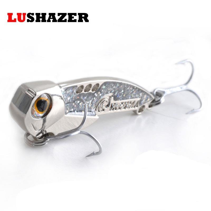 Spoon Fishing Lure Metal Bait Gold/Silver 10G 15G 20G Hard Lure Spoon Bait-LUSHAZER Official Store-10g silvery-Bargain Bait Box