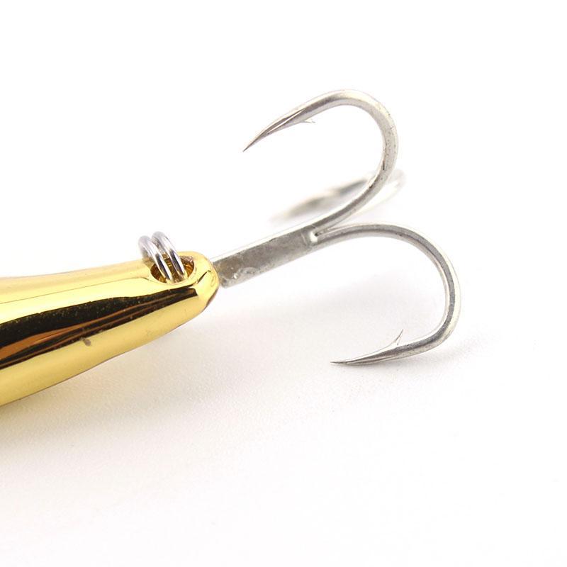 Spoon Fishing Lure Wobblers Metal Spoonbait Sharpbelly Lure Bait 5G15G/20G-Go-Fishing Store-Gold 5g-Bargain Bait Box