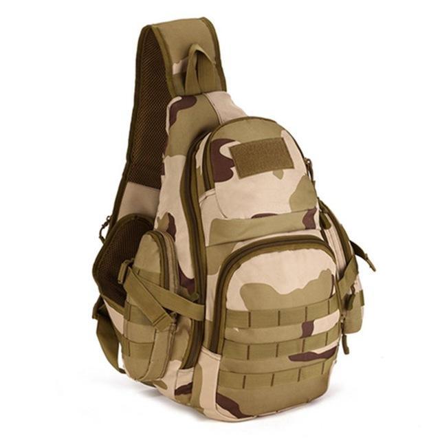 Sport Bag Outdoor Camping Travel Hiking Military Shoulder Tactical Backpack-Smiling of Fei Store-Three sand digital-Bargain Bait Box