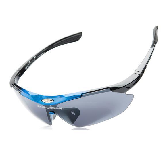 Sports Sun Glasses Hiking Mountaineering Uv400 Camping Eyewear Goggle Pc Lens-Healthier Store-Blue-Bargain Bait Box