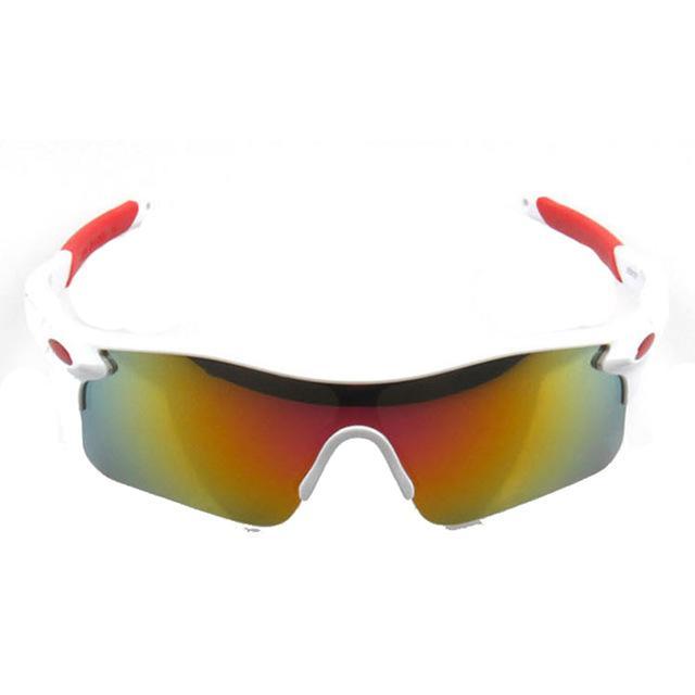 Sports Sunglasses For Men & Women Windproof Uv400 Cycling Running Driving-2017 Outdoor Activity Store-GoldenWhite-Bargain Bait Box