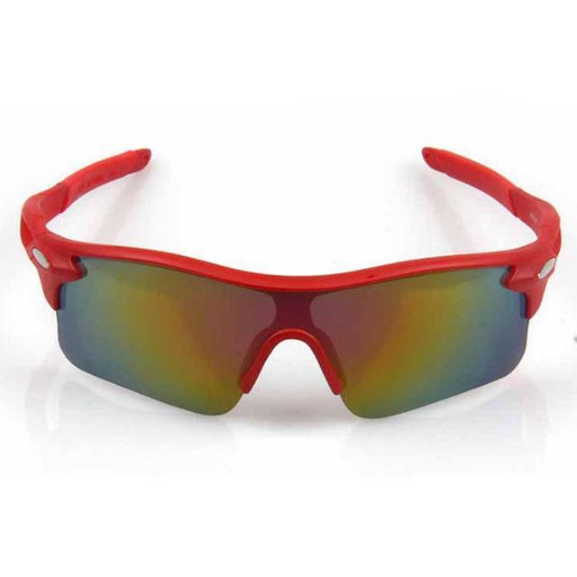 Sports Sunglasses For Men & Women Windproof Uv400 Cycling Running Driving-2017 Outdoor Activity Store-Red-Bargain Bait Box