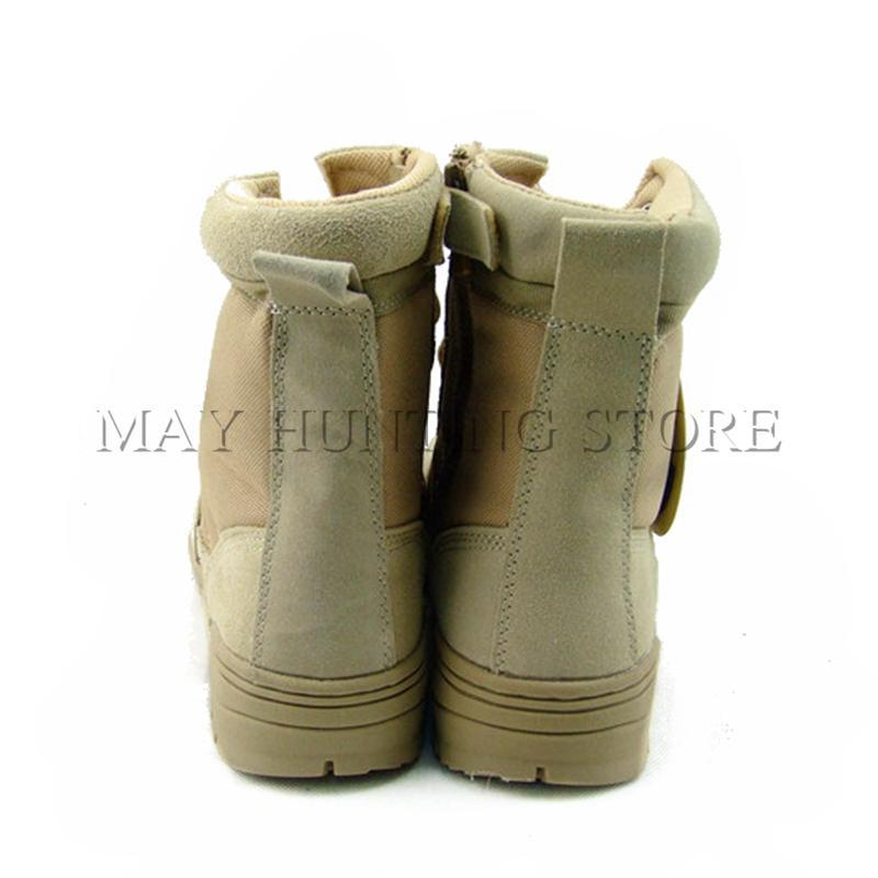 Spring Summer Outdoor Boots Male Combat Boots Desert Boots Tactical Thigh High-May Tactical Equipment Store-black-6-Bargain Bait Box