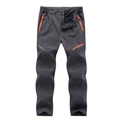 Spring Summer Quick Dry Cool Long Pants Breathable Sports Pant Men Plus Size-fishing pants-Mountainskin Outdoor-Dark Grey-L-Bargain Bait Box