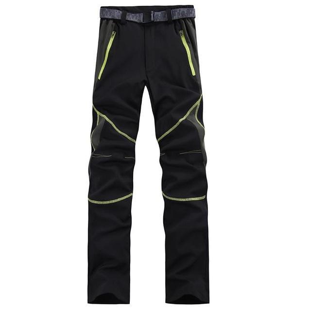 Spring Summer Sunscreen Outdoor Sport Climbing Camping Trousers Quick Dry-CIKRILAN Official Store-Black Green-S-Bargain Bait Box