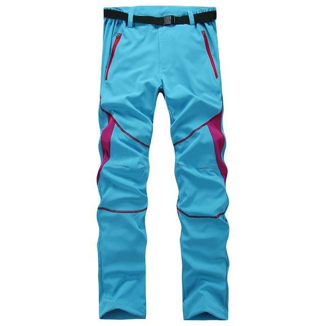 Spring Summer Sunscreen Outdoor Sport Climbing Camping Trousers Quick Dry-CIKRILAN Official Store-Blue-S-Bargain Bait Box