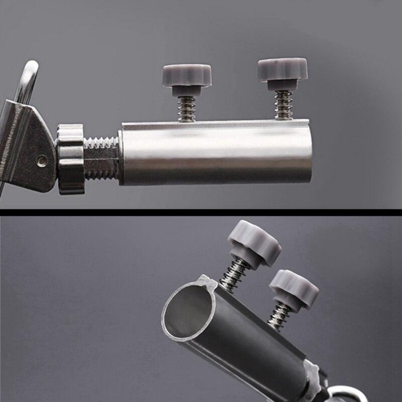 Stainless Steel Aluminum Alloy Fishing Rod Bracket Ground Insert 180 Degree-Fishing Tools-Convenient outdoor Store-Aperture 2.0-China-Bargain Bait Box