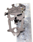 Stainless Steel Edc Pocket Multi-Tool Screwdriver Crowbar Titanium Skull-XiMaLaYa Outdoor Store-Bargain Bait Box