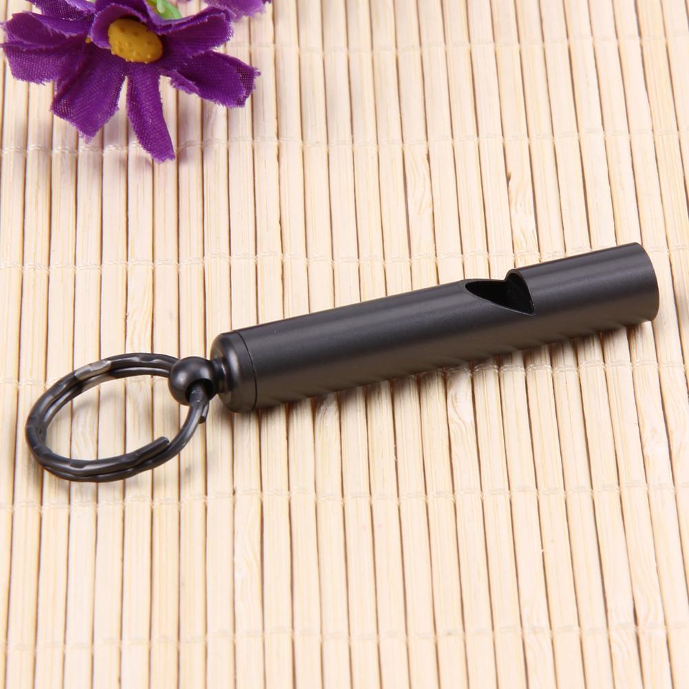 Stainless Steel Emergency Survival Whistle Keychain For Hiking Camping Outdoor-Dreamland 123-02-Bargain Bait Box