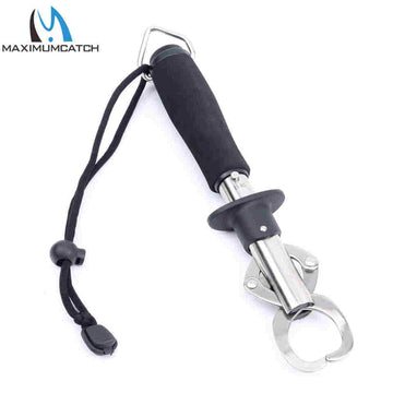 Stainless Steel Fish Lip Gripper With Scale Fishing Tool Fishing Tackle-Fish Lip Grippers-Bargain Bait Box-Bargain Bait Box