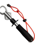 Stainless Steel Fishing Lip Grabber Tackle Lure Trigger Gripper With 15 Kgs-Fishing Scales & Measurement-Bargain Bait Box-Red rope-Bargain Bait Box