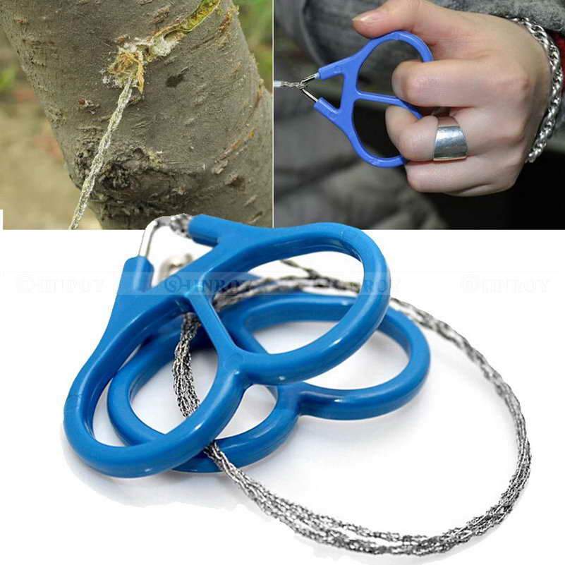 Stainless Steel Ring Wire Hiking Camping Hunting Adventure Scroll String Saws-EnjoyOutdoor Store-Bargain Bait Box
