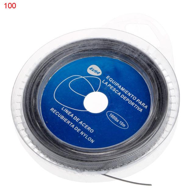 Stainless Steel Wire Lures Leader Trace Fishing Lines Accessories 10M 7 Strands-Fitness&amp;Fun Store-100-Bargain Bait Box