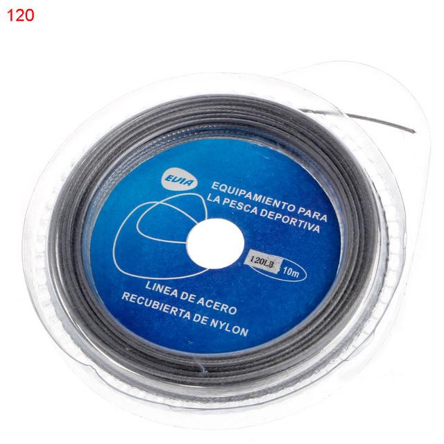 Stainless Steel Wire Lures Leader Trace Fishing Lines Accessories 10M 7 Strands-Fitness&amp;Fun Store-120-Bargain Bait Box