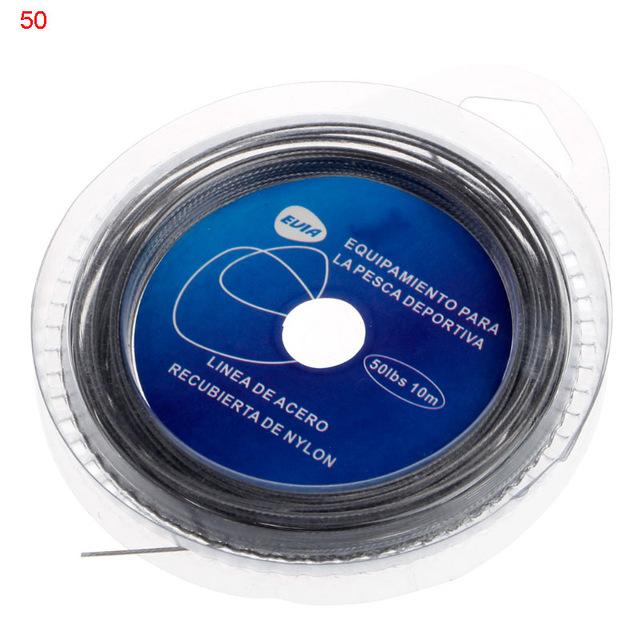 Stainless Steel Wire Lures Leader Trace Fishing Lines Accessories 10M 7 Strands-Fitness&amp;Fun Store-50-Bargain Bait Box