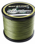 Strong Saratoga 1000M/1100Yards 8 Strands 6-300Lb 100% Pe Braided Fishing Line-AGEPOCH Fishing Tackle Co., Ltd.-Green-0.6-Bargain Bait Box