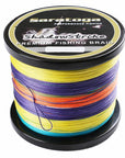 Strong Saratoga 1000M/1100Yards 8 Strands 6-300Lb 100% Pe Braided Fishing Line-AGEPOCH Fishing Tackle Co., Ltd.-White-0.6-Bargain Bait Box