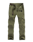 Summer Outdoor Sports Quick Dry Pants Men Camping Fishing Trekking Hiking-fishing pants-Outdoor Sporting Store-Army Green-L-Bargain Bait Box