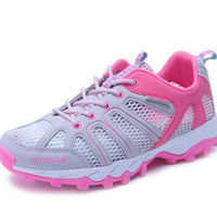 Summer Sandals Men Women Hiking Shoes Outdoor Men Breathable Mesh Trekking-My shoe ark Store-Pink-38-Bargain Bait Box