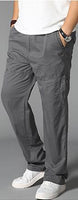 Summer Thin Quick-Drying Sport Hiking Pants Travel Long Trousers For Male Pocket-Himifashion YeahSports Store-Dark gray-L-Bargain Bait Box