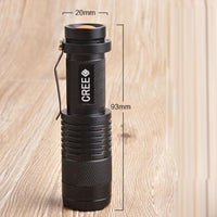 Super Bright Waterproof Lamp 3 Mode Zoomable 2000Lm Led Camping Flashlight-Younger - malls Store-Bargain Bait Box