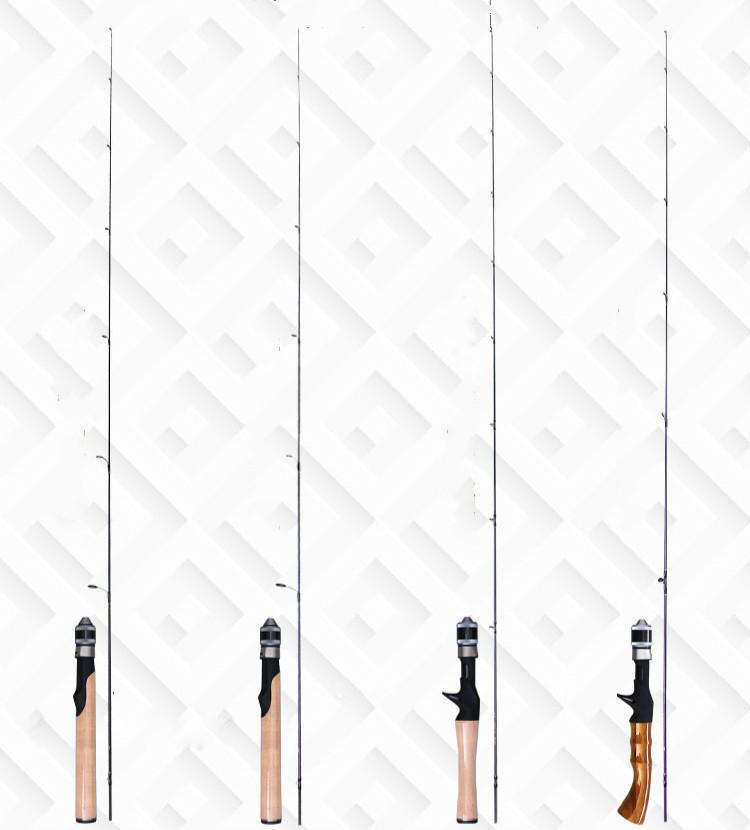 Super Light Fishing Rod 2 Section 1.68M Spinning Casting Lure Rod Power Ul-Spinning Rods-ZHANG 's Professional lure trade co., LTD-Black-Bargain Bait Box