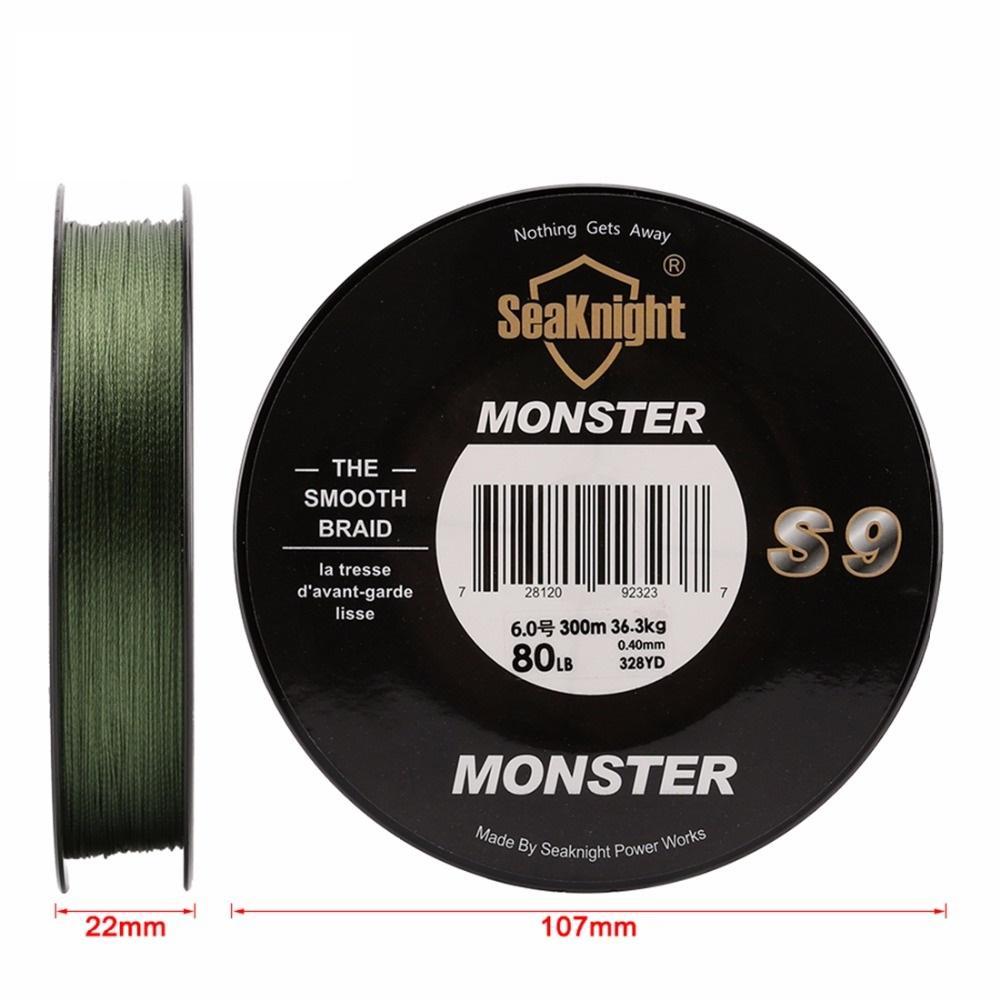 Super Monster S9 300M Braided Fishing Lines S Spiral Braide Tech. 9 Strands-Sequoia Outdoor (China) Co., Ltd-2.0-Bargain Bait Box