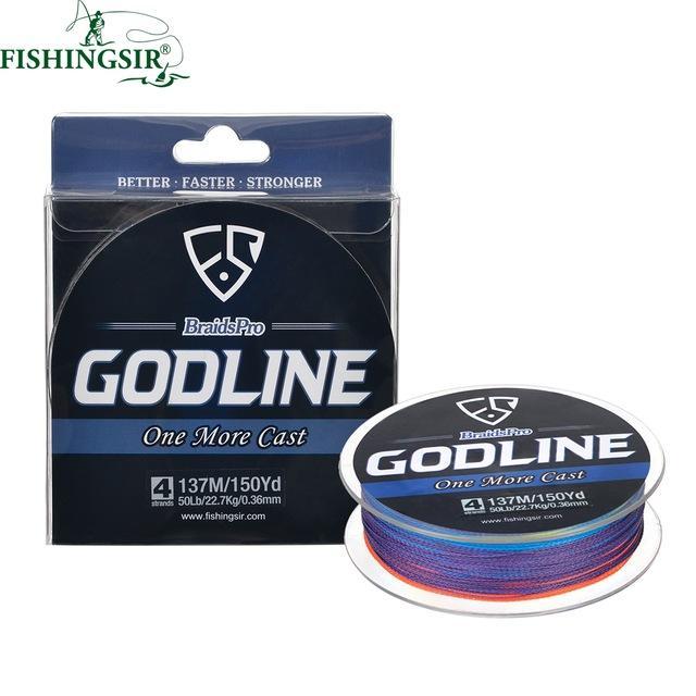 Super Pe Braided Fishing Line 8 Strands Strong Braid Multifilament Fishing Lines-FISHINGSIR Official Store-Multi Color-0.7-Bargain Bait Box