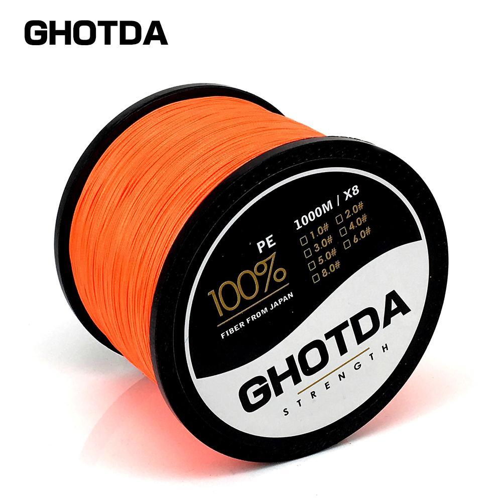 Super Strong 8 Strands Weaves Pe Braided Fishing Line Rope Multifilament 20Lb-HD Outdoor Equipment Store-300M-1.0-Bargain Bait Box