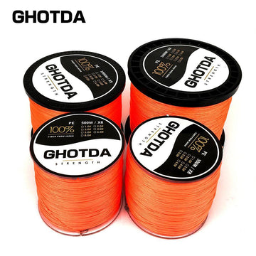Super Strong 8 Strands Weaves Pe Braided Fishing Line Rope Multifilament 20Lb-HD Outdoor Equipment Store-300M-1.0-Bargain Bait Box