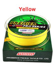 Super Strong Fishing Line 100% Pe Braided Fishing Line 6-100Lb 0.4-10.0-DONQL Store-Yellow-0.4-Bargain Bait Box